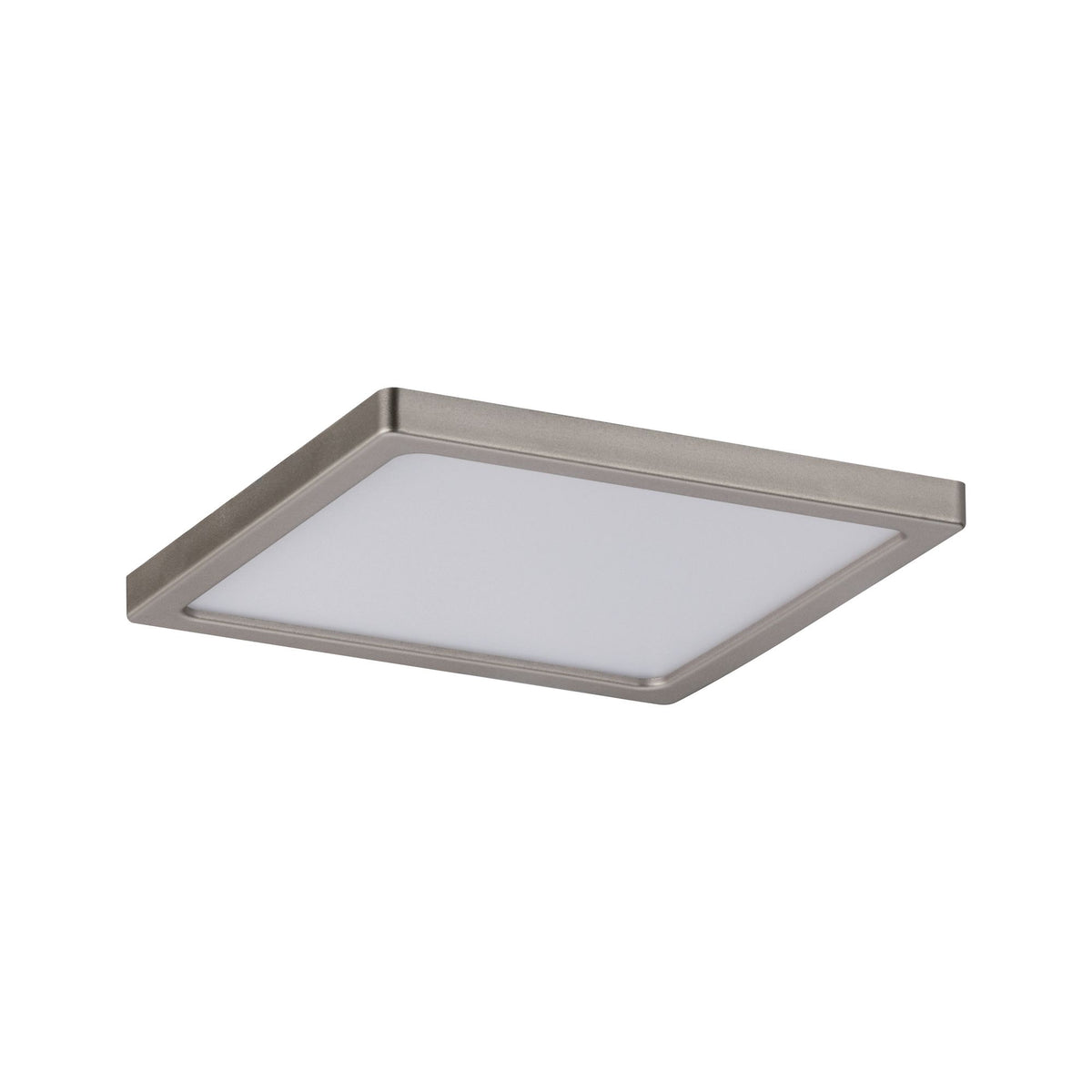 Paulmann EBL Set Panel Areo eckig IP23 LED 1x8W 3000K 230V 120x120mm Nickel matt/Kunstst