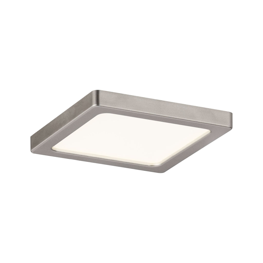 Paulmann EBL Set Panel Areo eckig IP23 LED 1x5W 3000K 230V 80x80mm Nickel matt/Kunstst