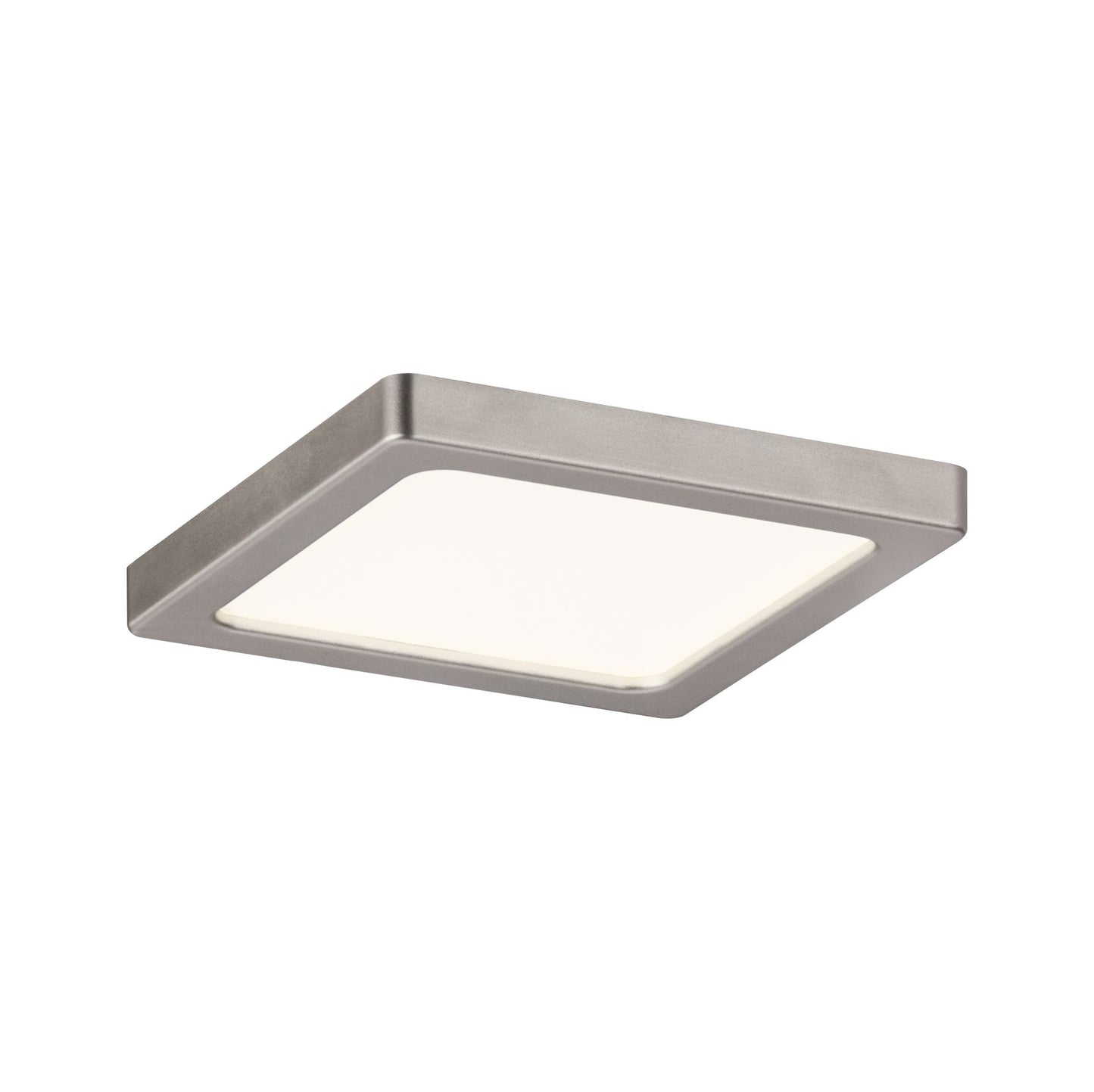 Paulmann EBL Set Panel Areo eckig IP23 LED 1x5W 3000K 230V 80x80mm Nickel matt/Kunstst