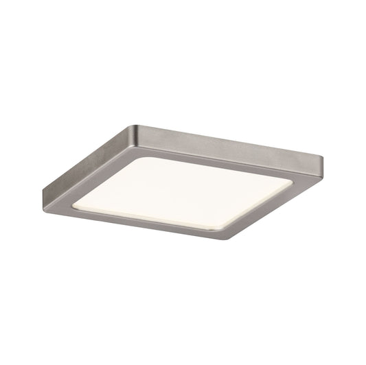 Paulmann EBL Set Panel Areo eckig IP23 LED 1x5W 3000K 230V 80x80mm Nickel matt/Kunstst