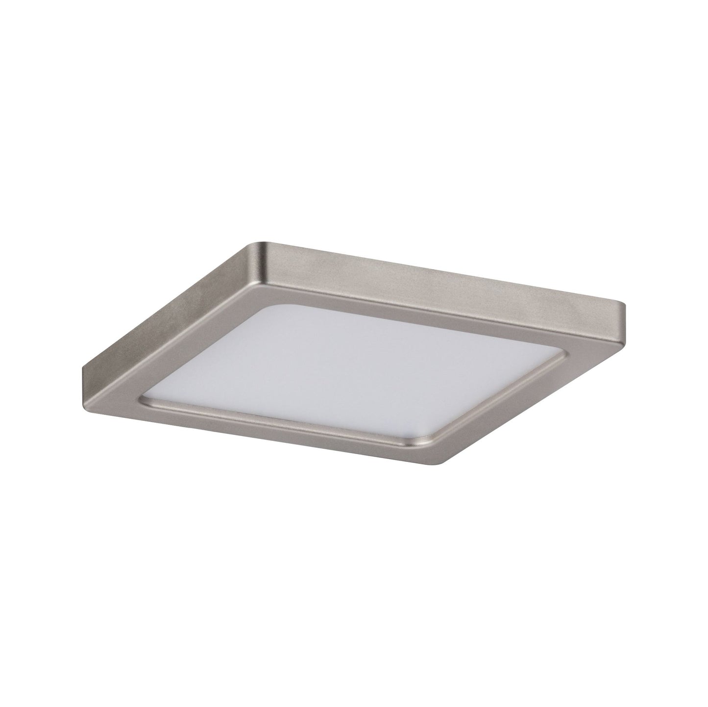 Paulmann EBL Set Panel Areo eckig IP23 LED 1x5W 3000K 230V 80x80mm Nickel matt/Kunstst