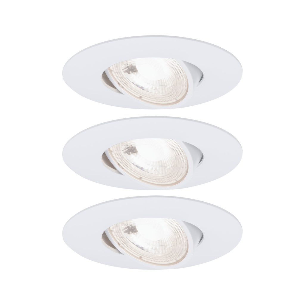 Paulmann EBL Set schwenkbar LED 3x5W/450lm 230V 3000K Weiß