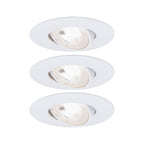 Paulmann EBL Set schwenkbar LED 3x5W/450lm 230V 3000K Weiß