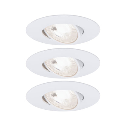 Paulmann EBL Set schwenkbar LED 3x5W/450lm 230V 3000K Weiß