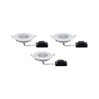 Paulmann EBL Set schwenkbar LED 3x5W/450lm 230V 3000K Weiß