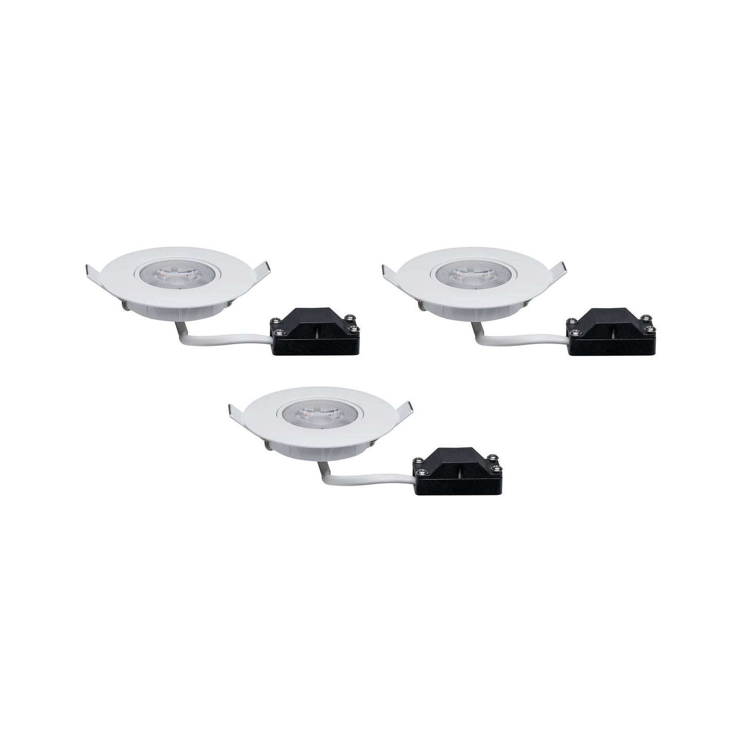 Paulmann EBL Set schwenkbar LED 3x5W/450lm 230V 3000K Weiß