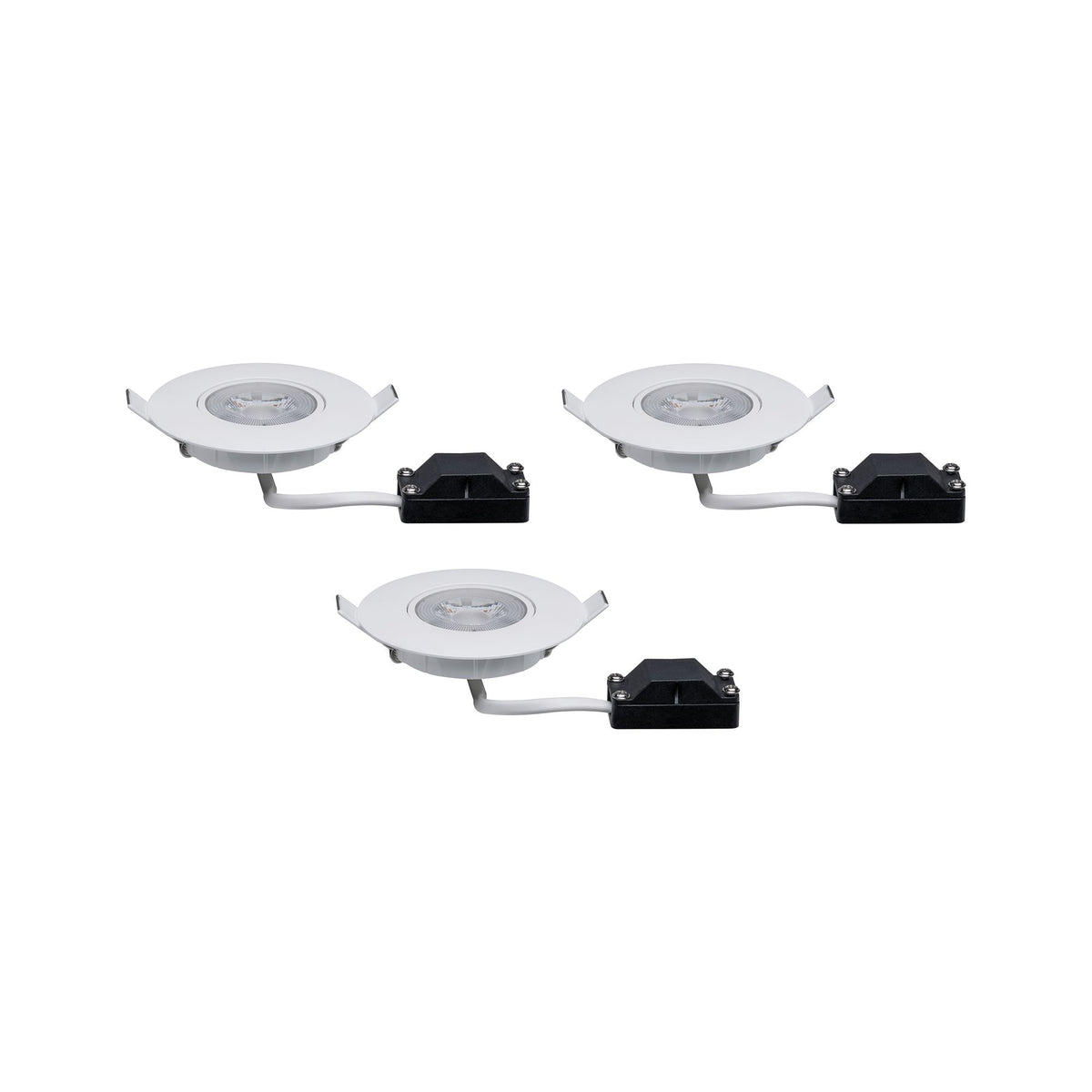 Paulmann EBL Set schwenkbar LED 3x5W/450lm 230V 3000K Weiß