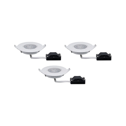 Paulmann EBL Set schwenkbar LED 3x5W/450lm 230V 3000K Weiß