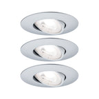 Paulmann EBL Set schwenkbar LED 3x5W 230V 3000K Chrom matt