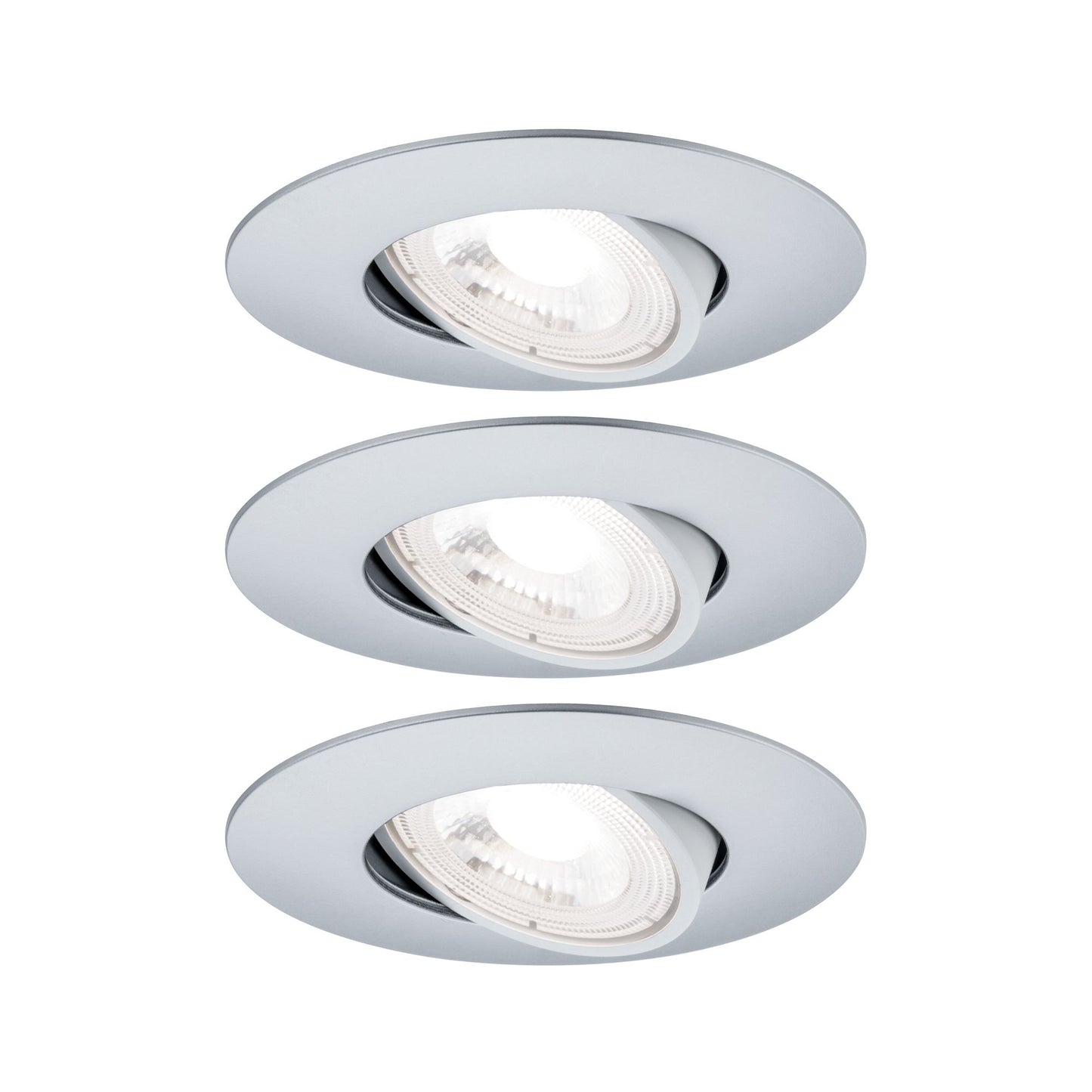 Paulmann EBL Set schwenkbar LED 3x5W 230V 3000K Chrom matt
