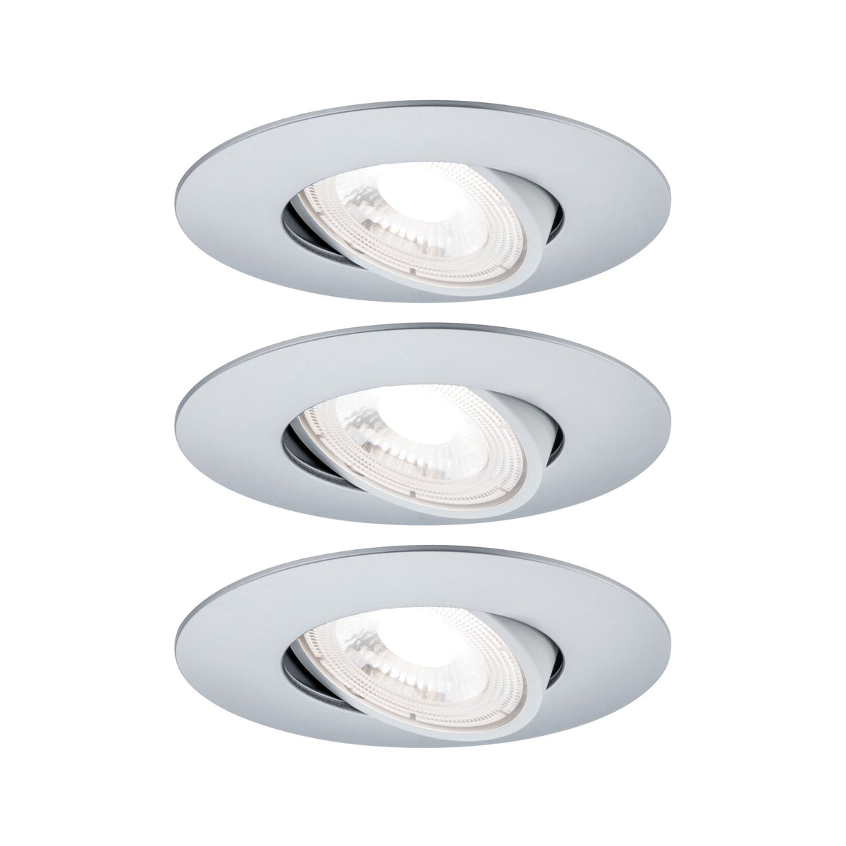 Paulmann EBL Set schwenkbar LED 3x5W 230V 3000K Chrom matt