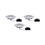 Paulmann EBL Set schwenkbar LED 3x5W 230V 3000K Chrom matt