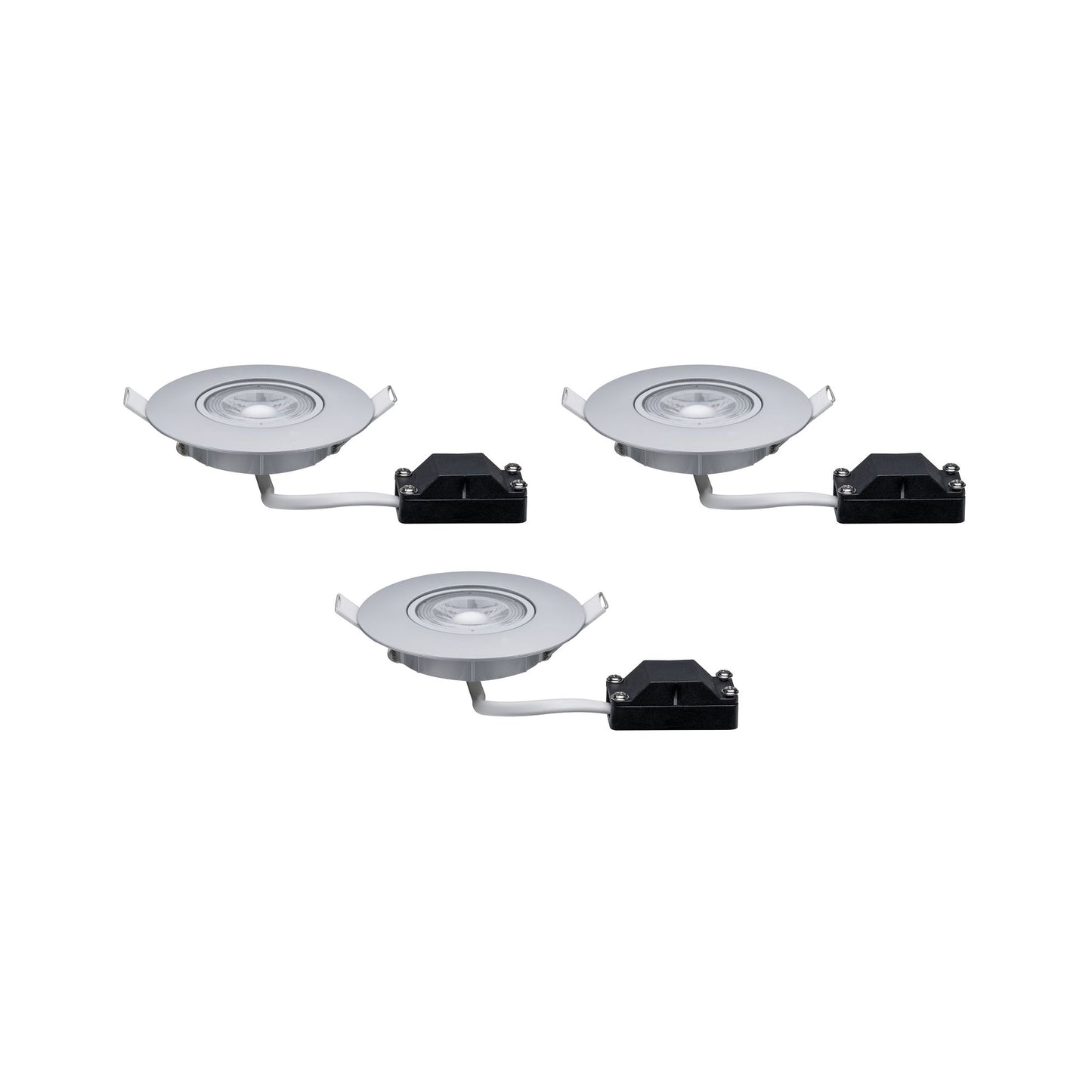 Paulmann EBL Set schwenkbar LED 3x5W 230V 3000K Chrom matt
