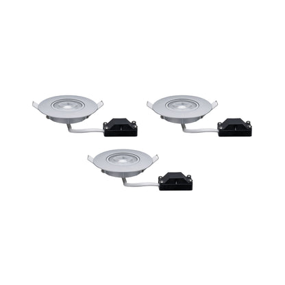 Paulmann EBL Set schwenkbar LED 3x5W 230V 3000K Chrom matt
