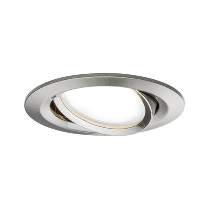 Paulmann Smart Home Zigbee LED Einbauleuchten-Set Nova Plus 3x6W Eisen gebürstet