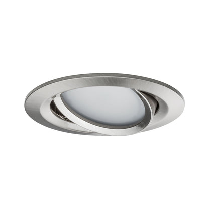 Paulmann Smart Home Zigbee LED Einbauleuchten-Set Nova Plus 3x6W Eisen gebürstet
