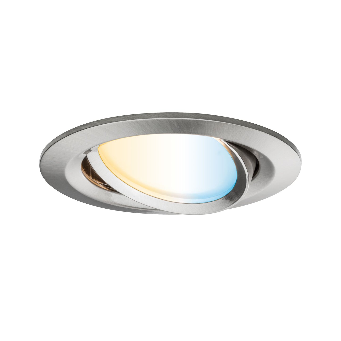 Paulmann Smart Home Zigbee LED Einbauleuchten-Set Nova Plus 3x6W Eisen gebürstet