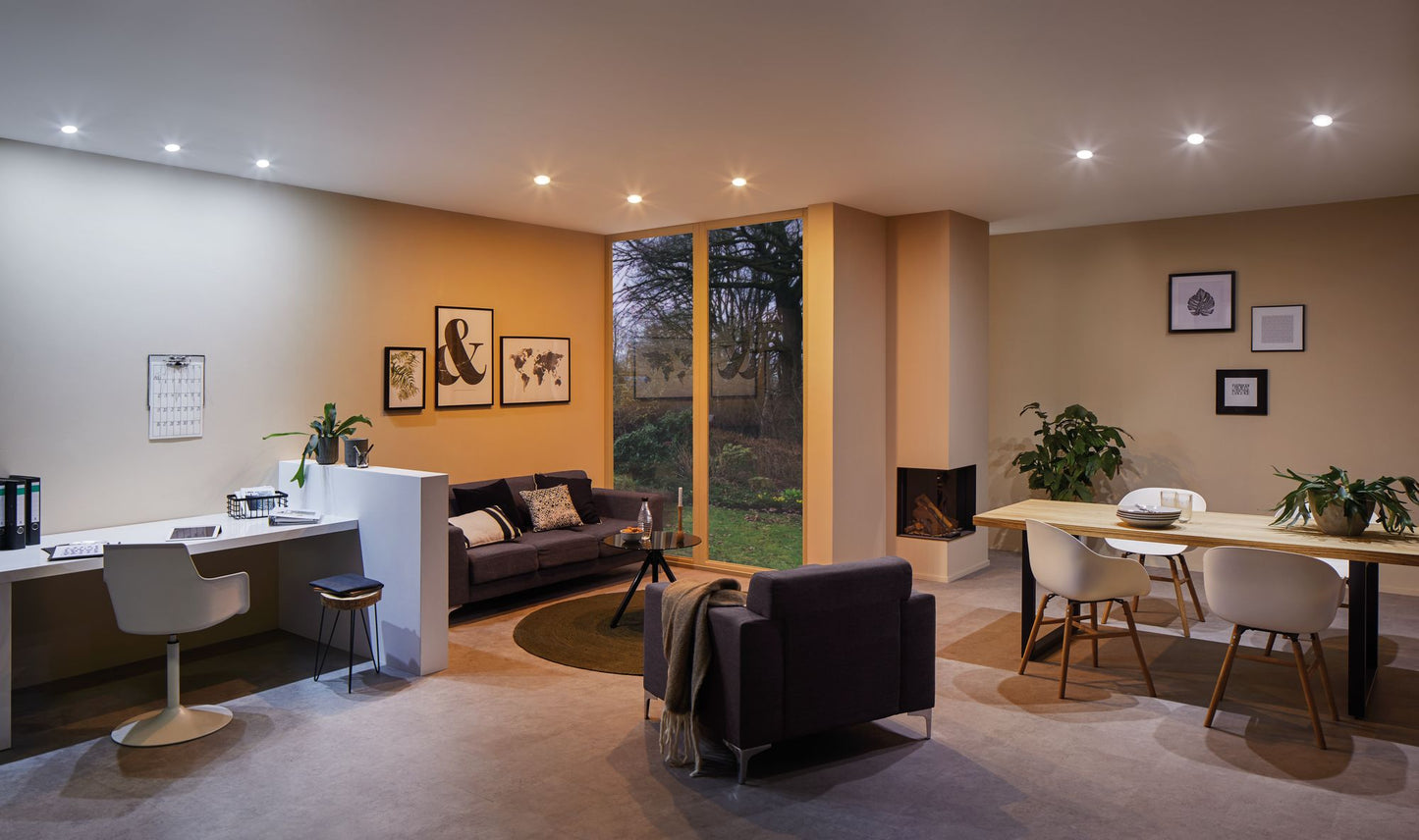 Paulmann Smart Home Zigbee LED Einbauleuchten-Set Nova Plus 3x6W Eisen gebürstet