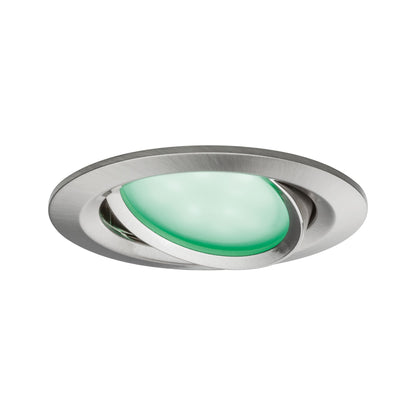 Paulmann Smart Home Zigbee LED Einbauleuchten-Set Nova Plus 3x5,2W Eisen gebürstet