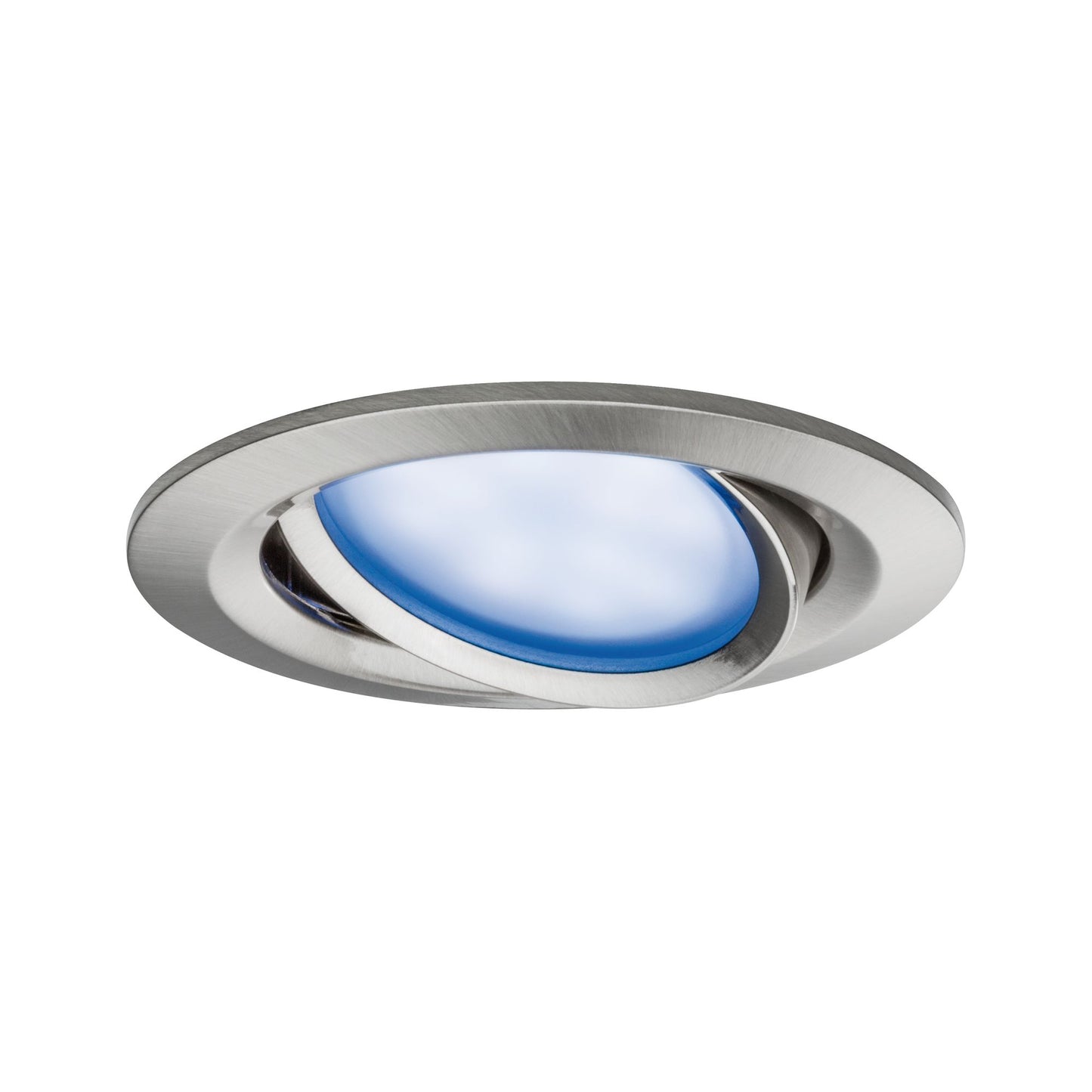 Paulmann Smart Home Zigbee LED Einbauleuchten-Set Nova Plus 3x5,2W Eisen gebürstet