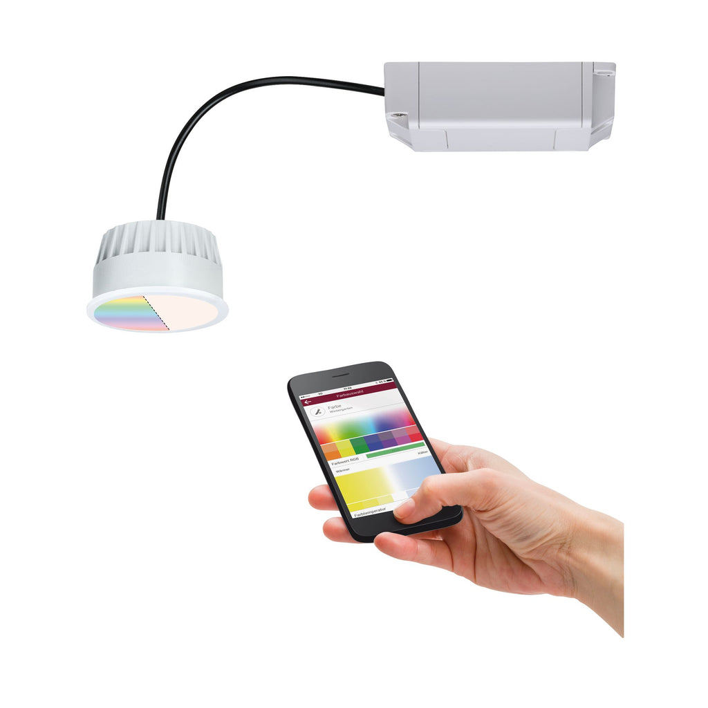 Paulmann LED Coin ZigBee RGBW 2,5W 230V 51mm
