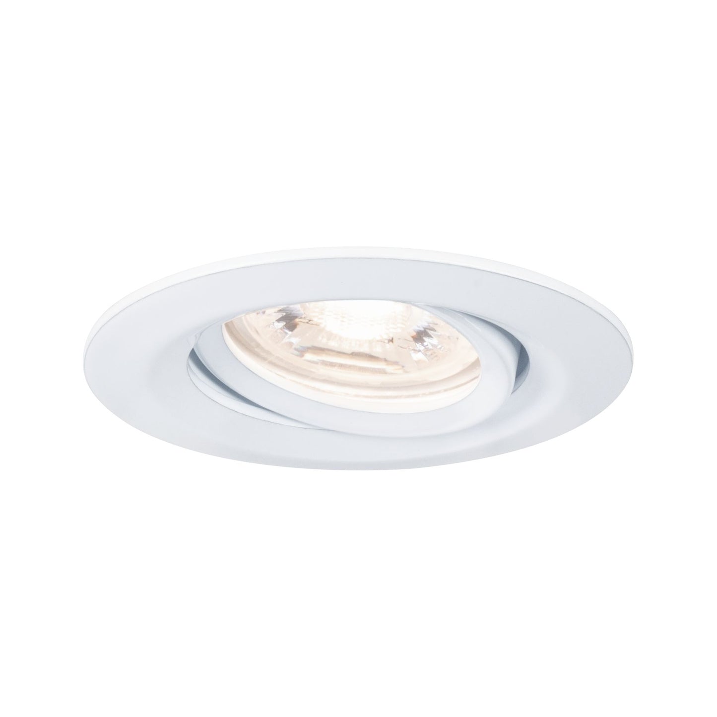 Paulmann EBL Set Nova mini Plus Coin EasyDim schwenkb 1x4,2W 2700K 230V Weiß matt/Alu
