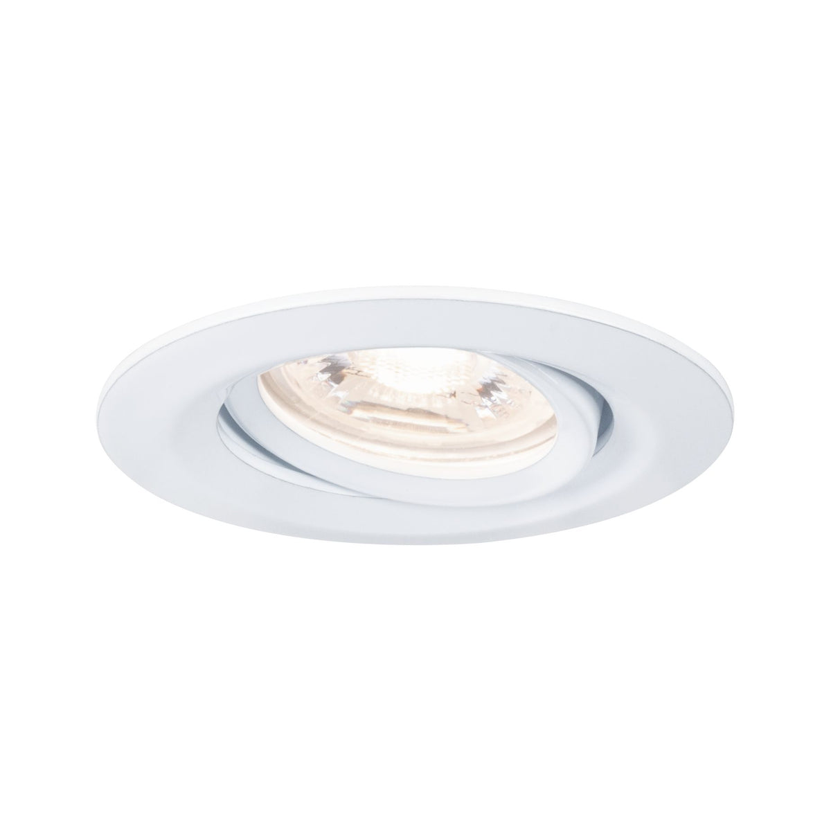 Paulmann EBL Set Nova mini Plus Coin EasyDim schwenkb 1x4,2W 2700K 230V Weiß matt/Alu