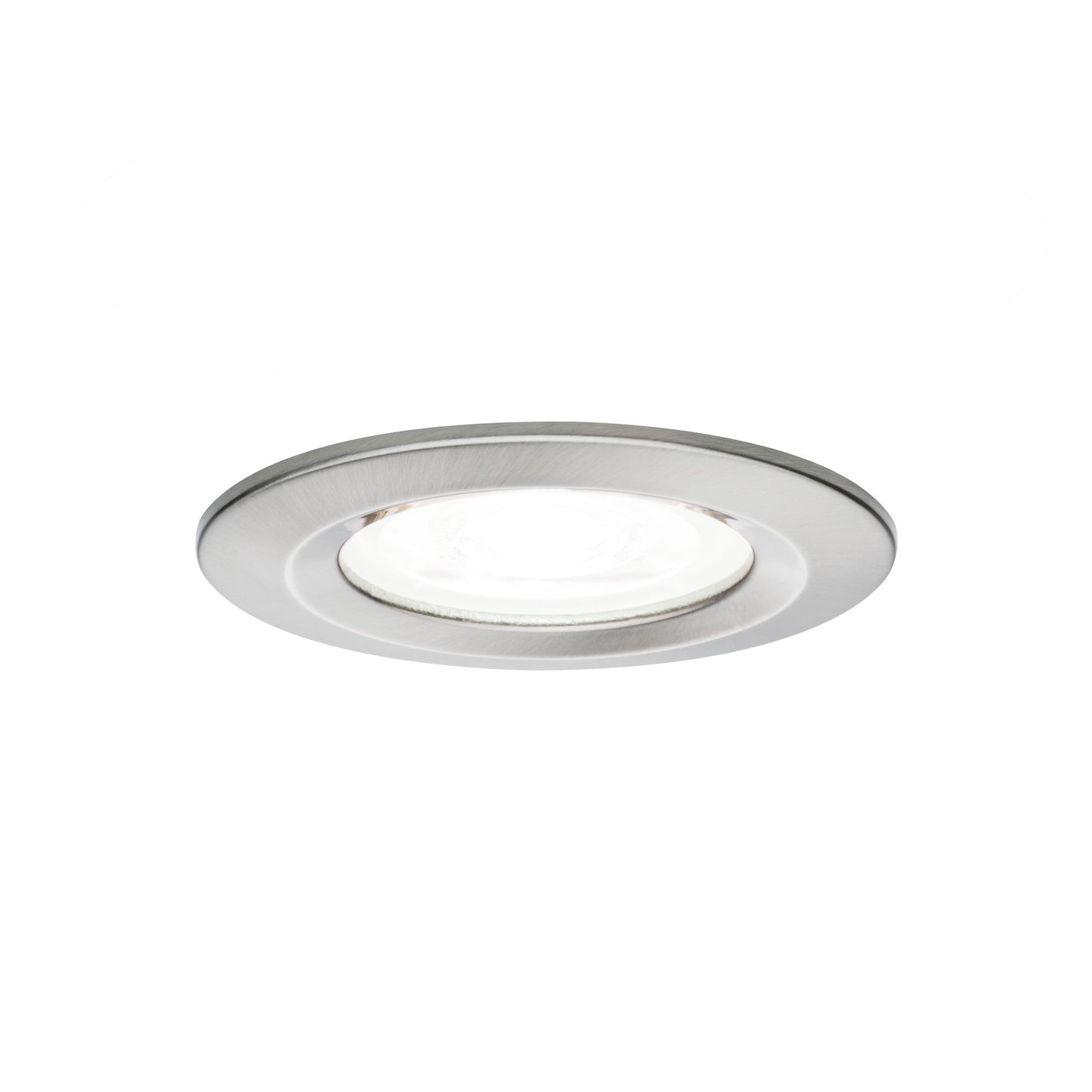 Paulmann Einbauleuchte LED Nova rund 3x6,5W GU10 Eisen gebürstet 4000K starr