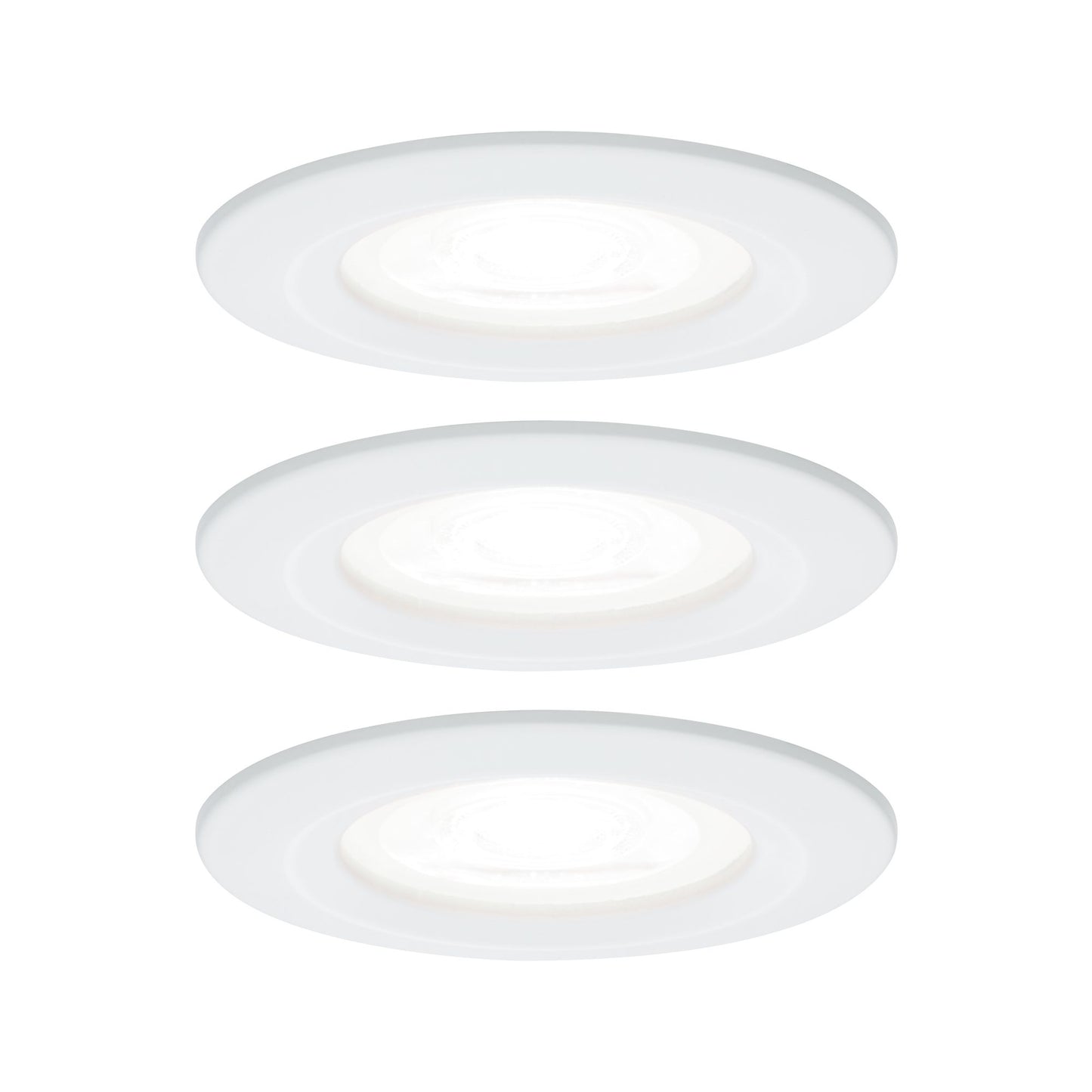 Paulmann Einbauleuchte LED Nova rund 3x6,5W GU10 Weiß matt 4000K starr