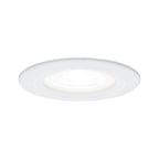 Paulmann EBL Set Nova rd starr LED IP44 3-stepdim 1x6,5W 4000K GU10 51mm weiß/Alu Zink