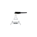 Paulmann EBL Set Nova rd starr LED IP44 3-stepdim 1x6,5W 4000K GU10 51mm weiß/Alu Zink