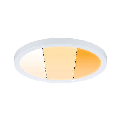 Paulmann EB Panel Areo VariFit IP44 15W 3 Step dim to warm 175mm Weiß Kst