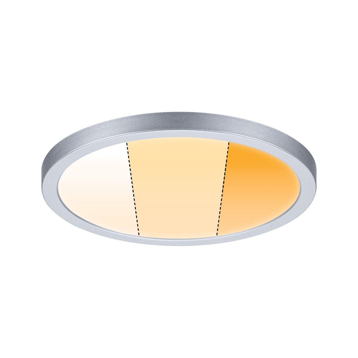 Paulmann EB Panel Areo VariFit IP44 15W 3 Step dim to warm 175mm Chrom matt Kst