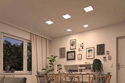 Paulmann EB Panel Areo VariFit IP44 15W 3 Step dim to warm 175x175mm Weiß Kst