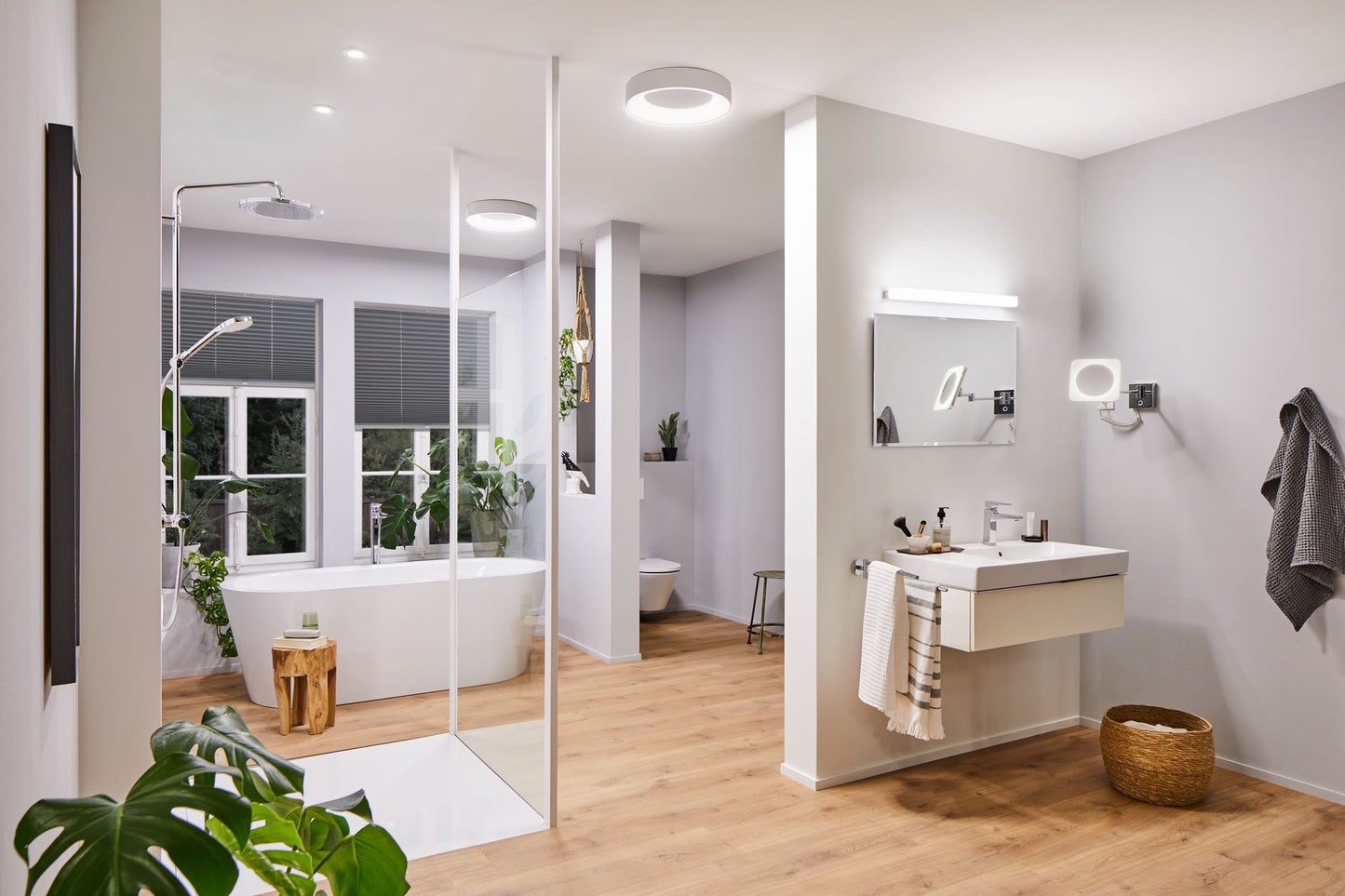 Paulmann EBL HomeSpa Set Calla IP65 WhiteSwitch rd schw LED 550lm 5,5W 230V Weiß m
