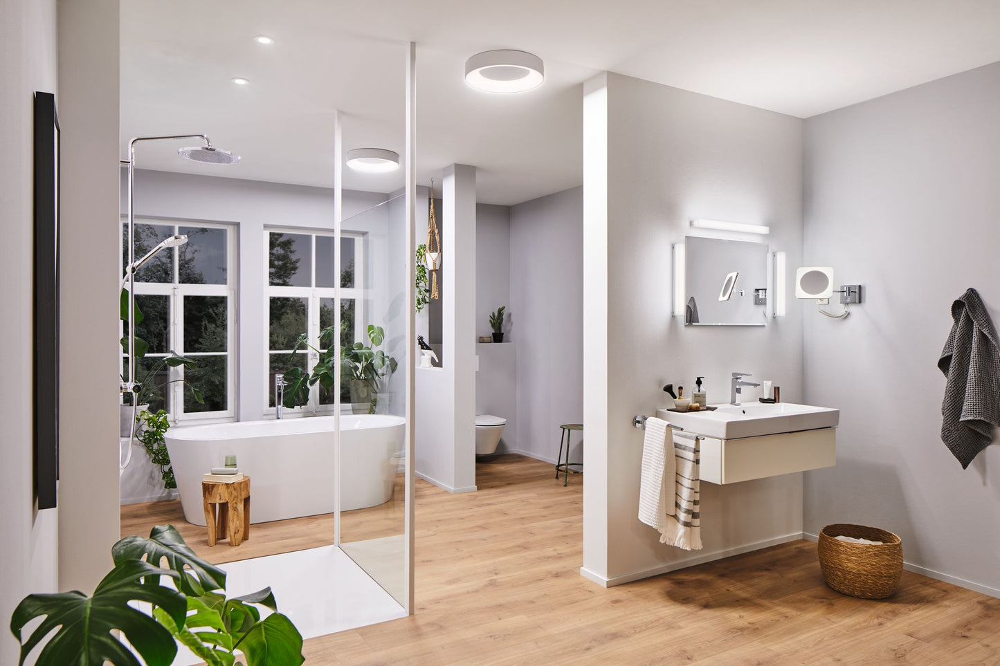 Paulmann EBL HomeSpa Set Calla IP65 WhiteSwitch rd schw LED 550lm 5,5W 230V Weiß m