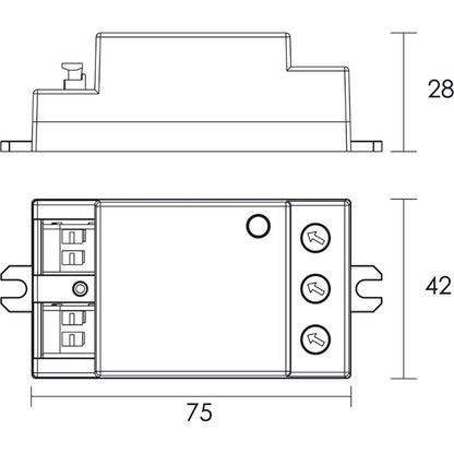 Deko-Light Bewegungssensor MD1200  Weiß