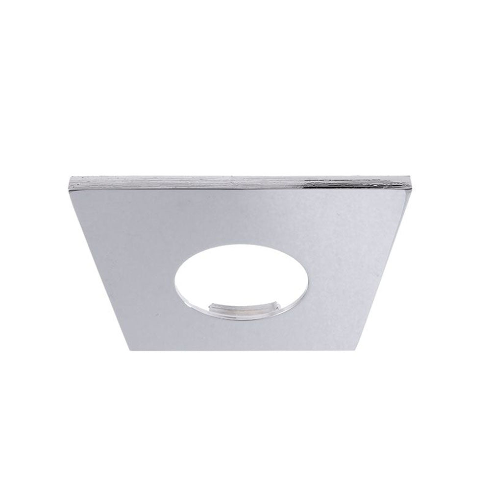 Deko-Light Abdeckung Chrom eckig für COB 68 IP65 + Mizar II  Silber Chrom