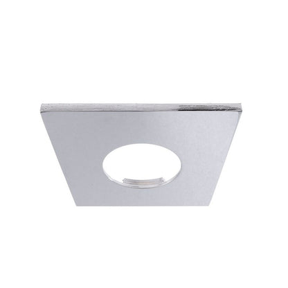 Deko-Light Abdeckung Chrom eckig für COB 68 IP65 + Mizar II  Silber Chrom