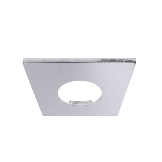 Deko-Light Abdeckung Chrom eckig für COB 68 IP65 + Mizar II  Silber Chrom