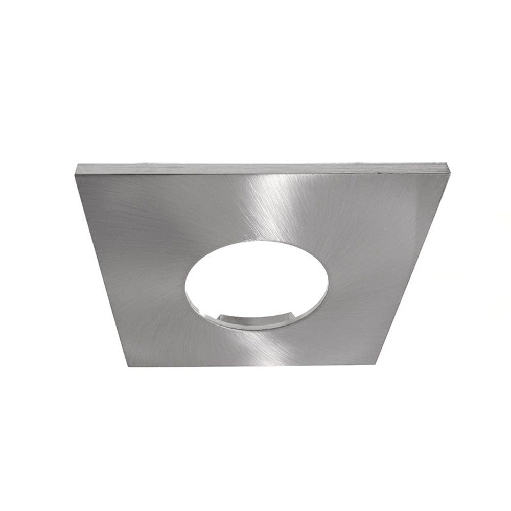 Deko-Light Abdeckung Silbersatiniert eckig für COB 68 IP65 + Mizar II  Silber satiniert