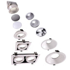 Deko-Light 60° Reflektor für Modular Sytem COB  Silber Chrom