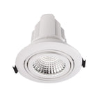 Deko-Light Einbauring schwenkbar für Modular Sytem COB  Weiß mattiert