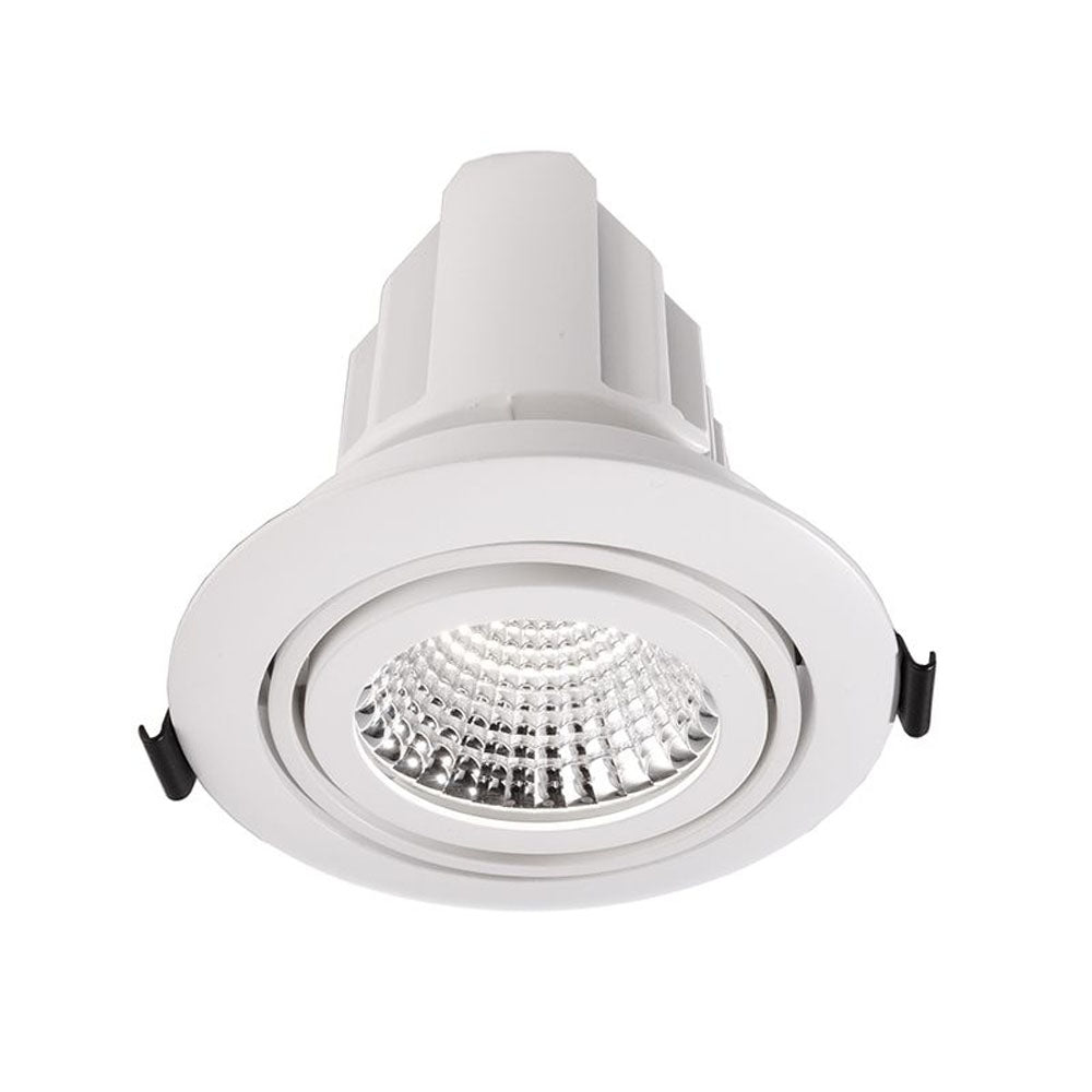 Deko-Light Einbauring schwenkbar für Modular Sytem COB  Weiß mattiert
