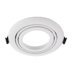 Deko-Light Einbauring schwenkbar für Modular Sytem COB  Weiß mattiert