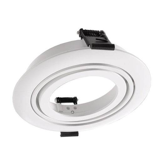 Deko-Light Einbauring schwenkbar für Modular Sytem COB  Weiß mattiert