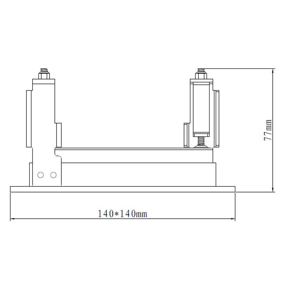 Deko-Light Kardanrahmen für Modular Sytem COB  Weiß mattiert