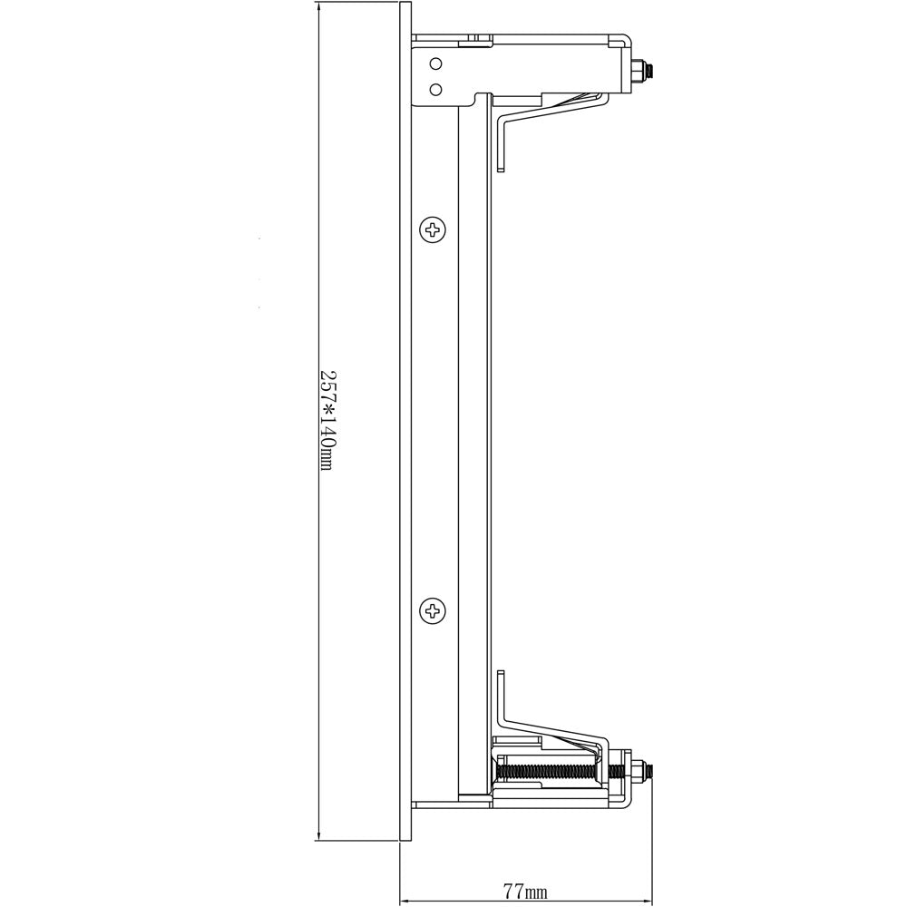 Deko-Light Kardanrahmen für Modular Sytem COB  Weiß mattiert