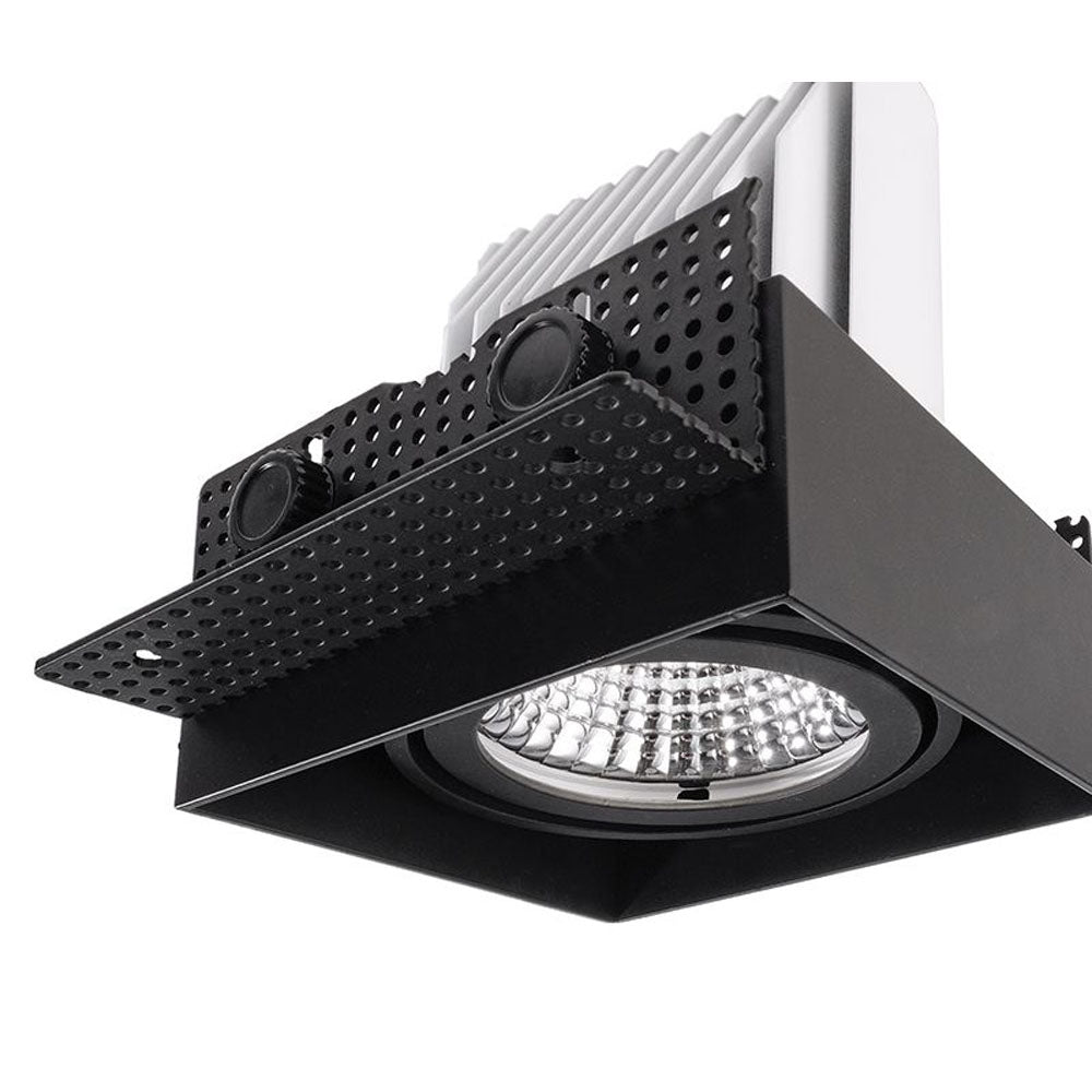 Deko-Light Kardaneinsatz ohne Rahmen für Modular Sytem COB  Schwarz mattiert