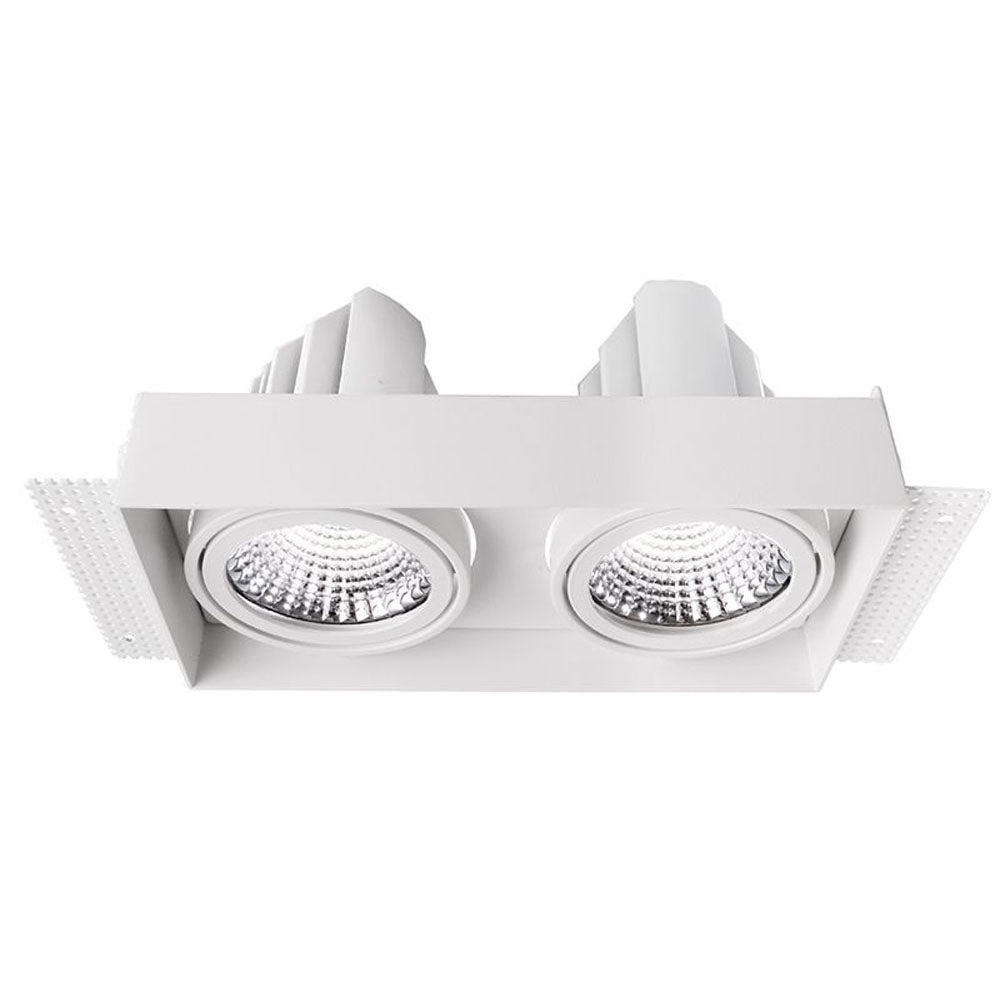 Deko-Light Kardaneinsatz ohne Rahmen für Modular Sytem COB  Weiß mattiert